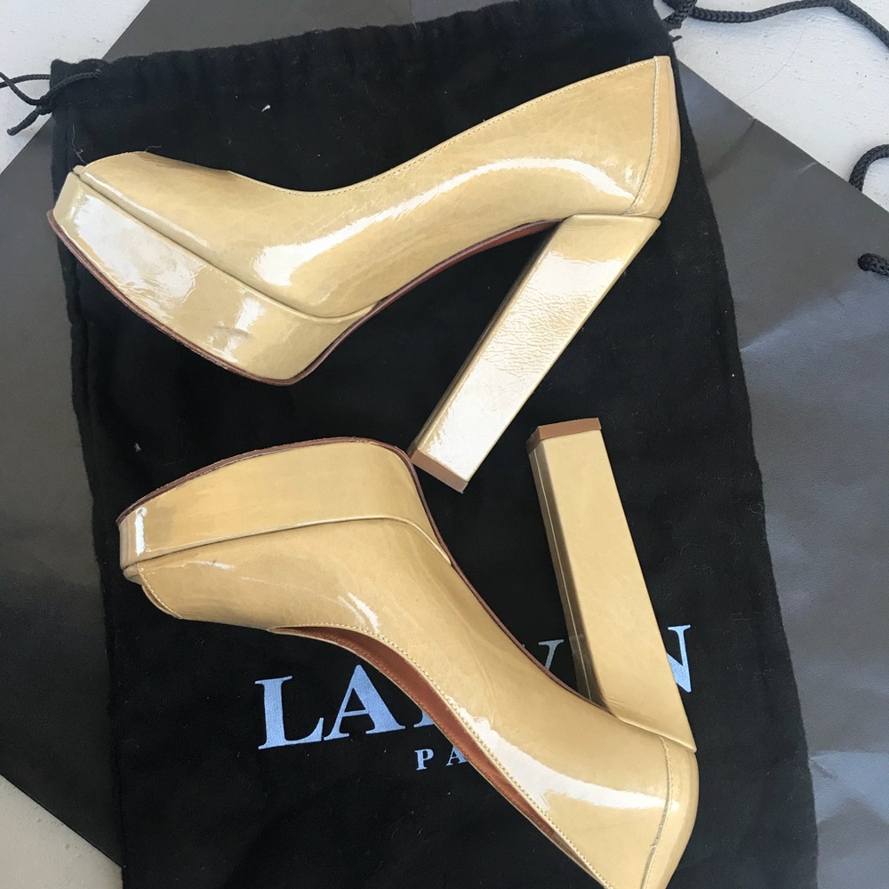 LANVIN ♡ PEEP TOES - Picture 3 of 7
